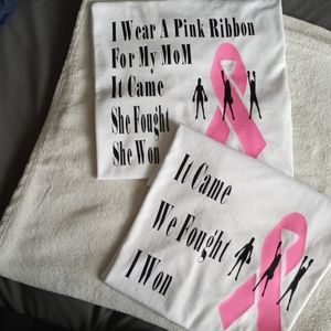 Breast Cancer Awareness T-shirt Set